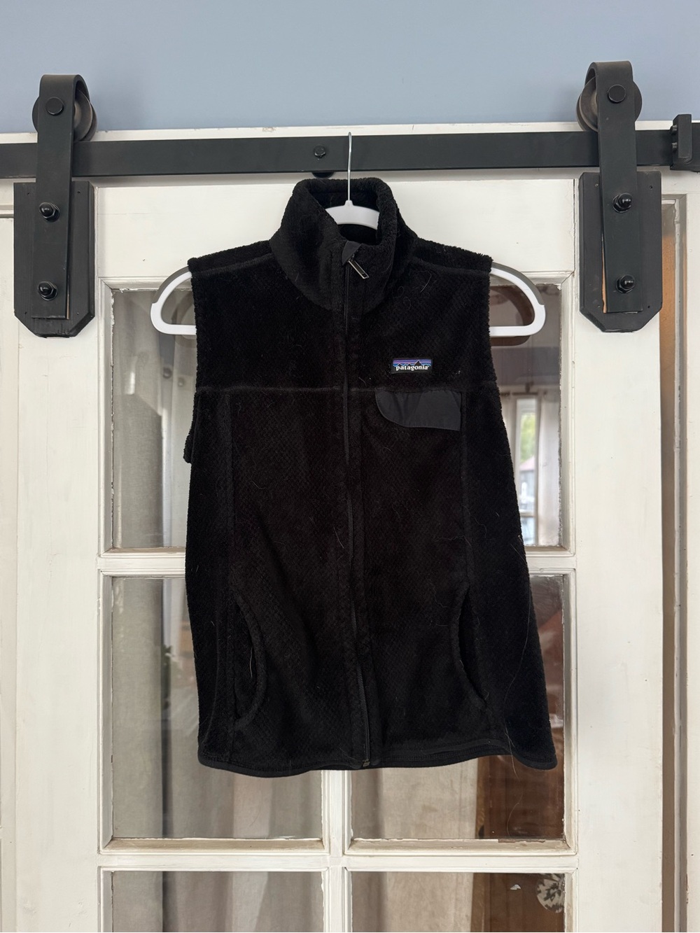 Patagonia Black Fleece Vest - Soft Sleeveless Layer
